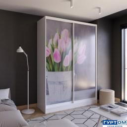 Корпус Нимфея Альба. Фасад Фото 1470. Профиль Белый глянец1